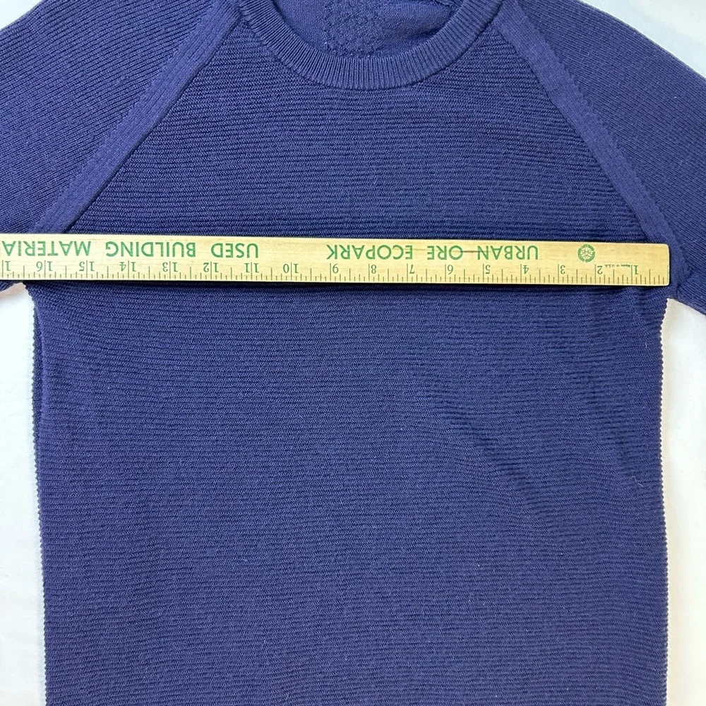 Lululemon Women’s Navy Blue Simply Wool Sweater size s